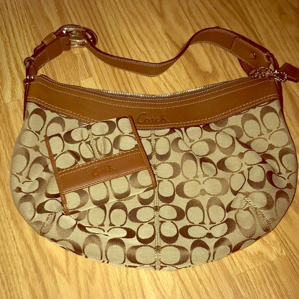 Coach handbag & small wallet